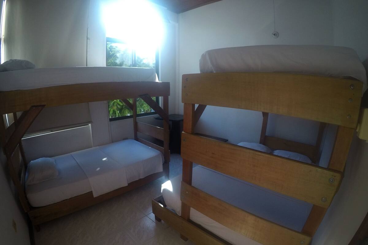 Standard Quadruple Room, 3 Bedrooms, Shared Bathroom | Premium bedding, down duvets, minibar, in-room safe