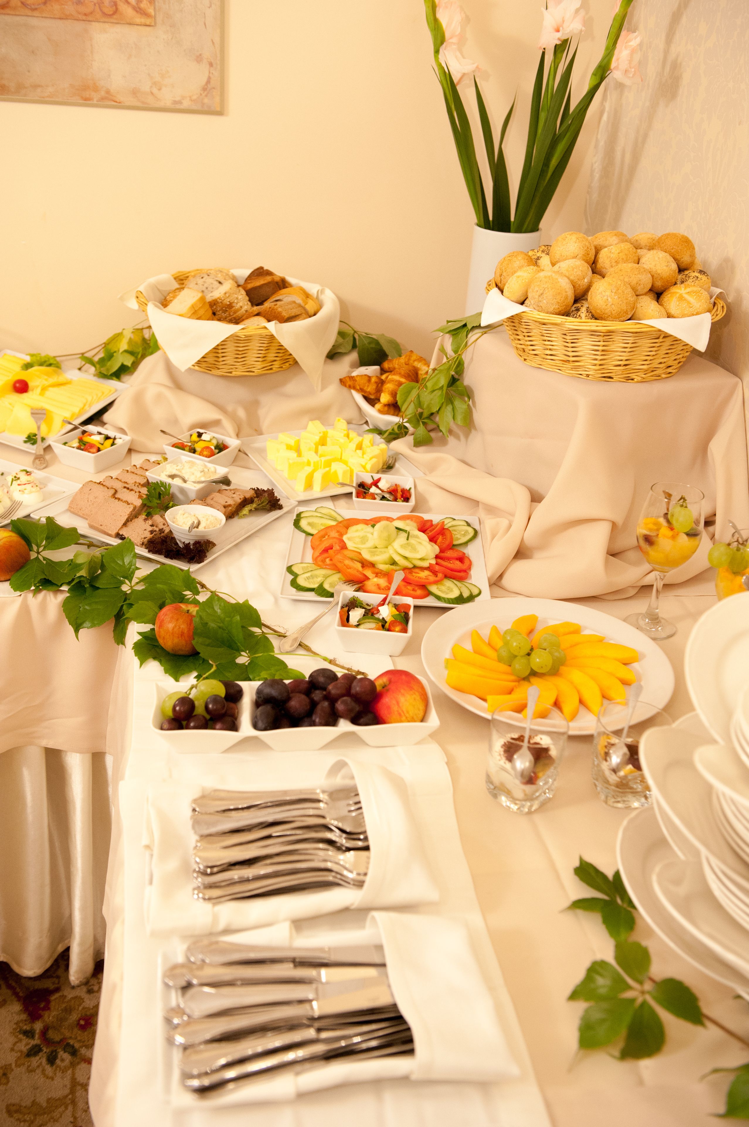 Petit déjeuner buffet compris tous les jours