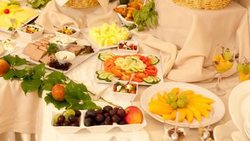 Petit déjeuner buffet compris tous les jours