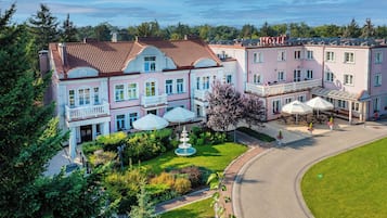 Fachada de la propiedad