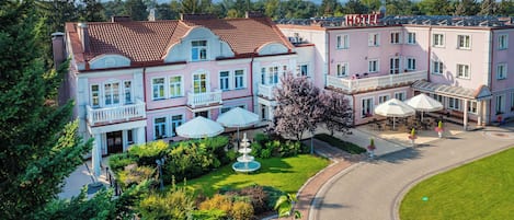 Façade de l’hébergement