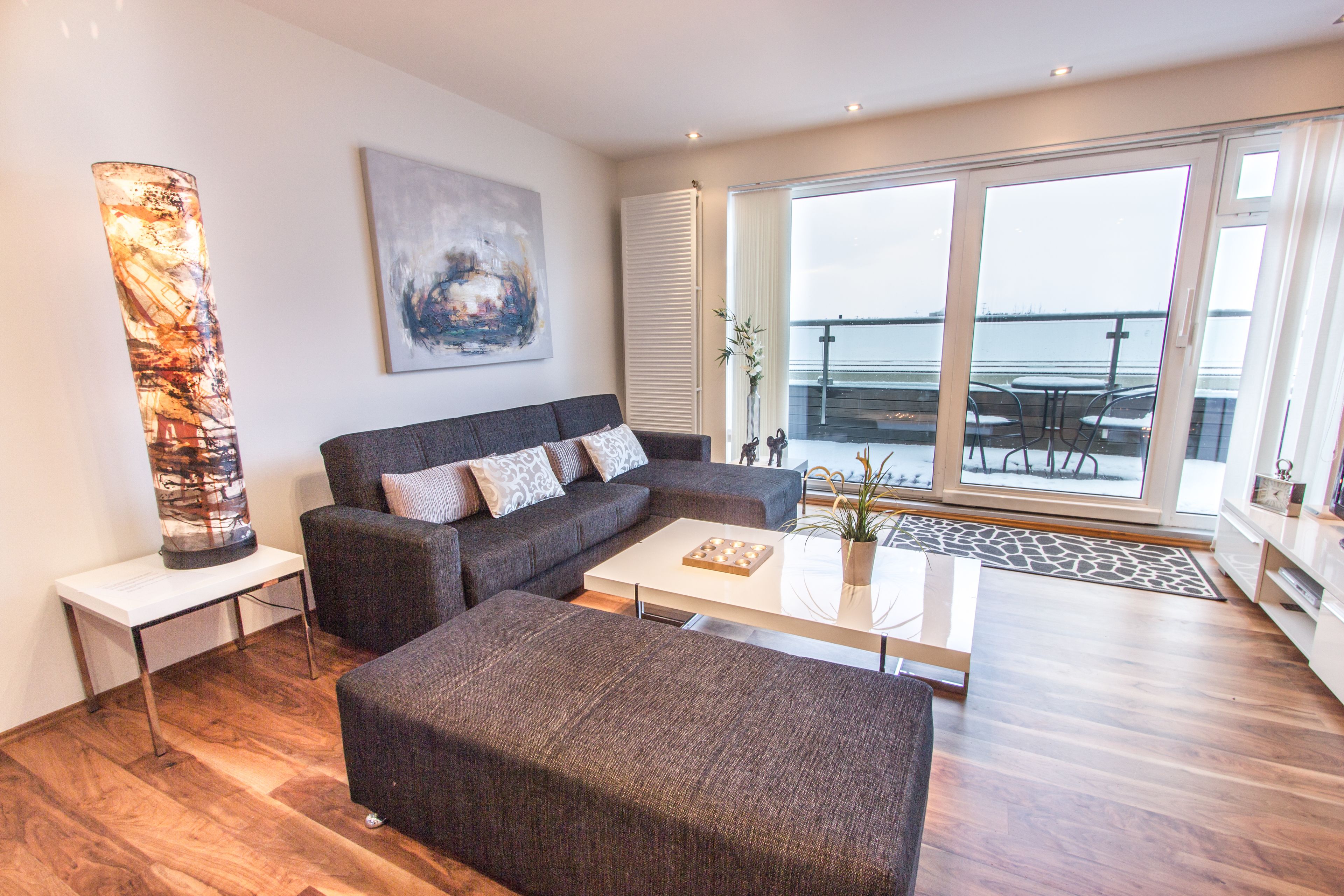 Apartment, 1 Bedroom | Living area | LCD TV, DVD player, iPod dock