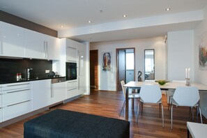 Living area - Draumholl Apartments (Reykjavik)