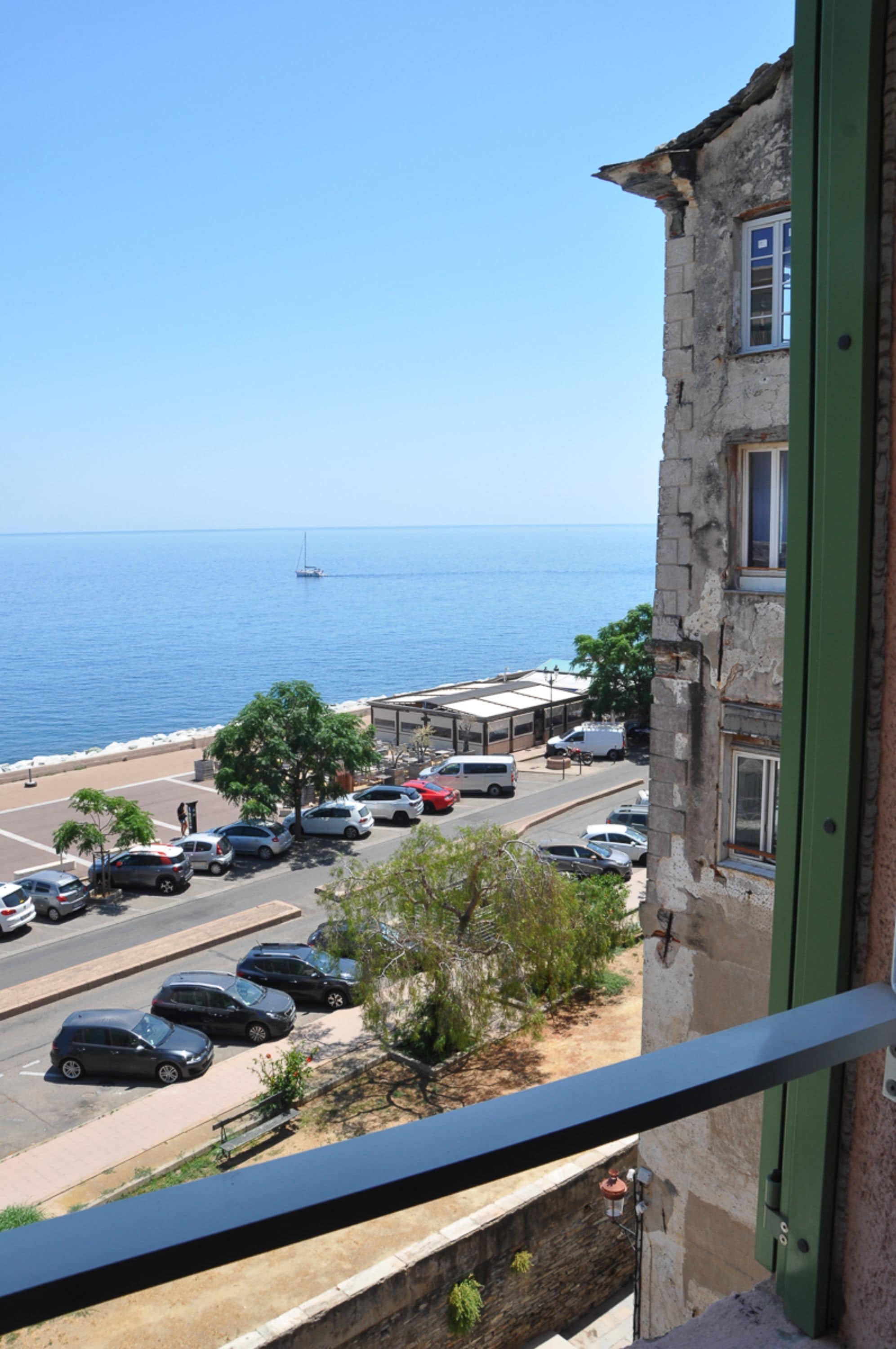 Vue depuis l’hébergement