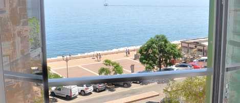 Blick von der Unterkunft