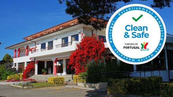 Overnatningsstedets facade