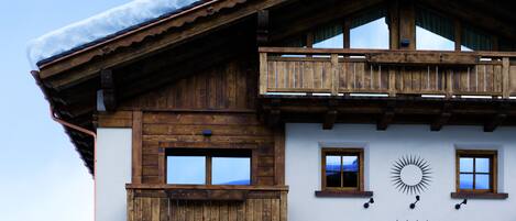 Fassade der Unterkunft