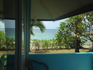 Panoramic Bungalow, 1 Bedroom, Beach View, Sea Facing | View from room - Blu' Beach Bungalows (Koh Samui)