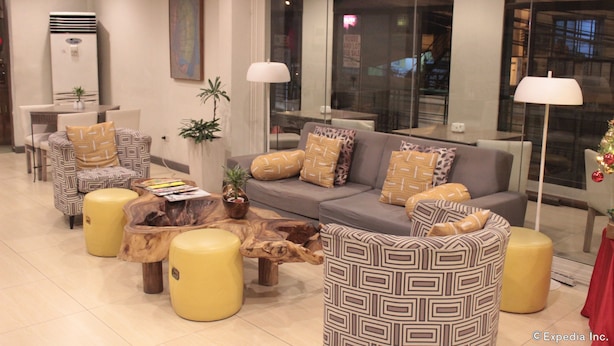 Sala de estar en el lobby