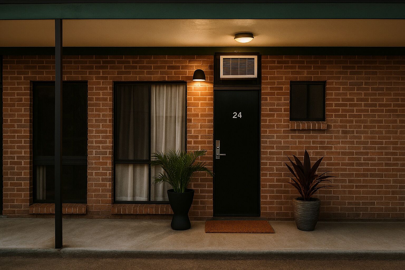 Front of property