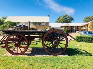 Fachada de la propiedad