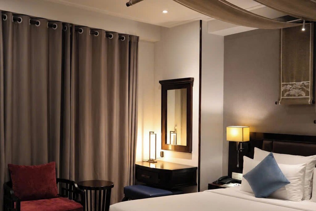Deluxe Double Room | Premium bedding, in-room safe, blackout curtains, soundproofing