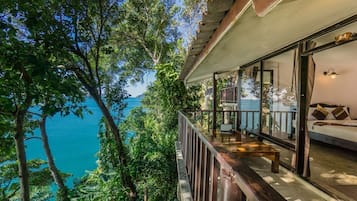 Ocean - Single Occupancy | Minibar, caja de seguridad en la habitación y decoración personalizada