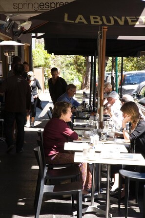 Restaurante al aire libre