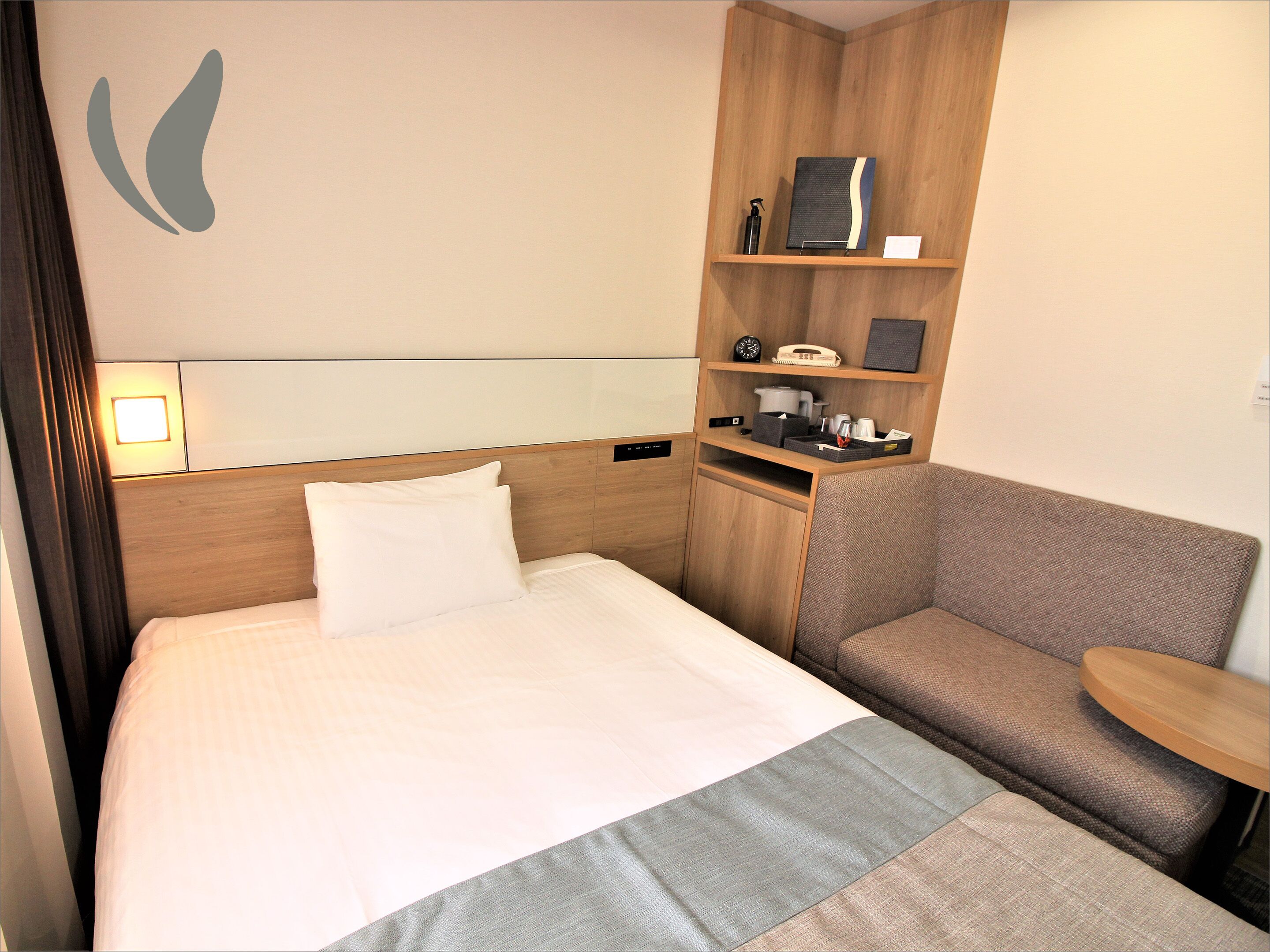 down duvets, blackout curtains, free wifi, bed sheets