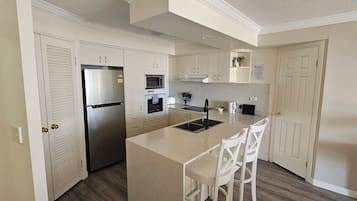 Two Bedroom, Two Bathroom Apartment - Balcony | Private kitchen | Fridge