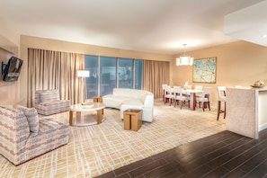 Suite, 1 King-Bett, Nichtraucher, Meerblick | Ausblick vom Zimmer