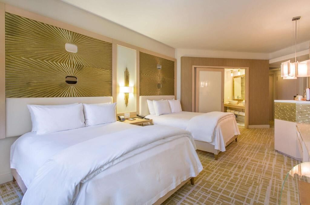 Premium bedding, minibar, in-room safe, desk