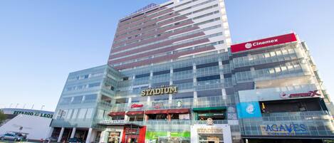 Voorkant van accommodatie