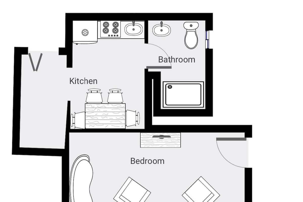 Appartement Luxe, salle de bains attenante (Cleveland Suite) | Plan dâĂ©tage