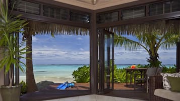 Villa, Beachfront | Premium bedding, pillowtop beds, in-room safe, individually decorated