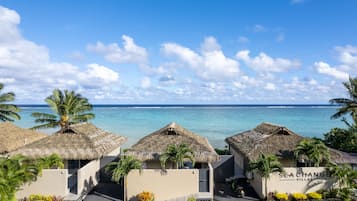 Villa, Beachfront | Premium bedding, pillowtop beds, in-room safe, individually decorated