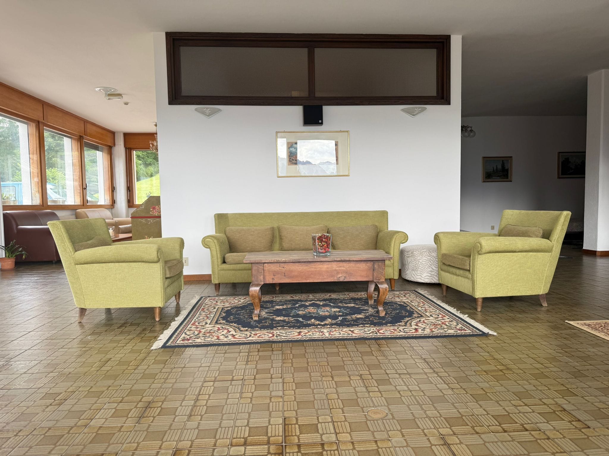 Sitzecke in der Lobby