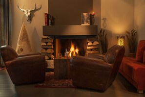 Fireplace - Hotel Eggentaler (Cornedo All'isarco)