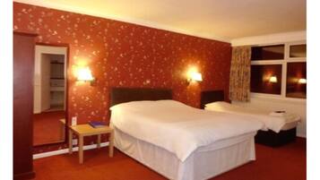 Individually decorated, individually furnished, desk, laptop workspace