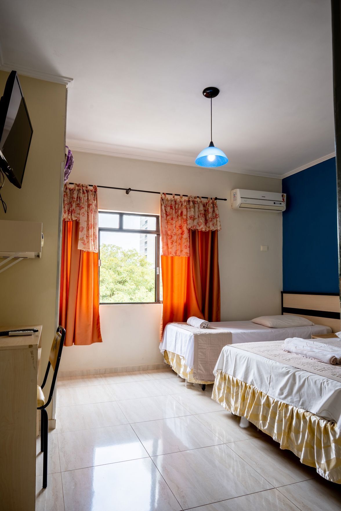 Minibar, in-room safe, desk, blackout curtains