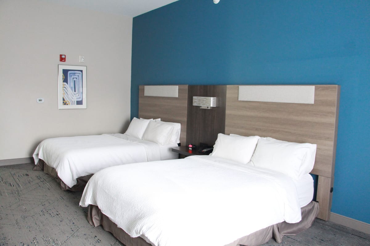 Standard Room, 2 Queen Beds, Accessible (Mobility) | In-room safe, desk, iron/ironing board, free cots/infant beds