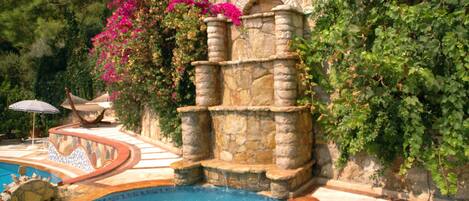 Udendørs pool, liggestole