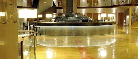 Vue depuis lâhĂ©bergement