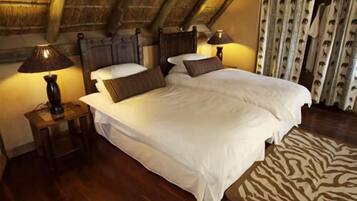 Minibar, bed sheets
