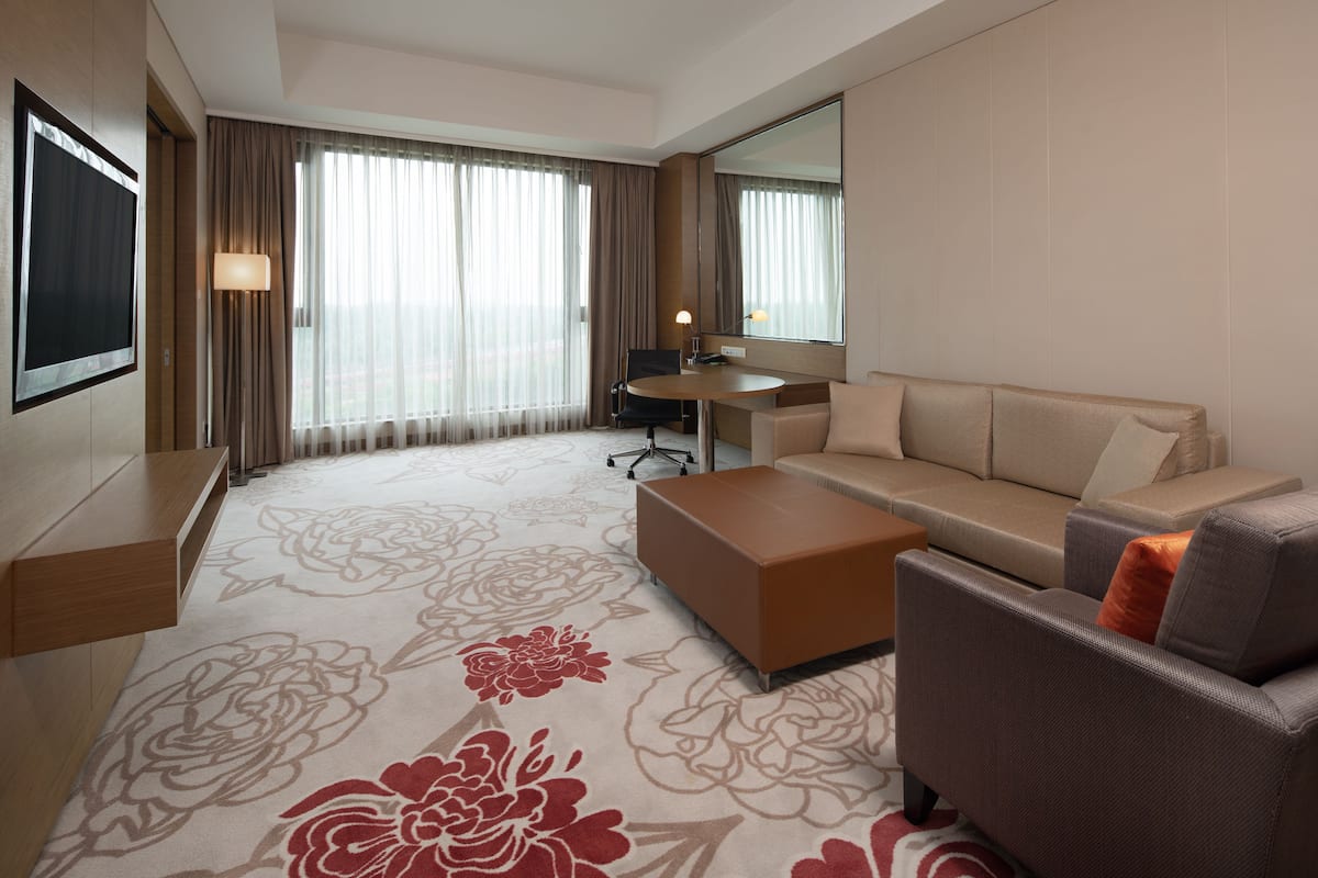 1 Schlafzimmer, Minibar, Zimmersafe, Schreibtisch