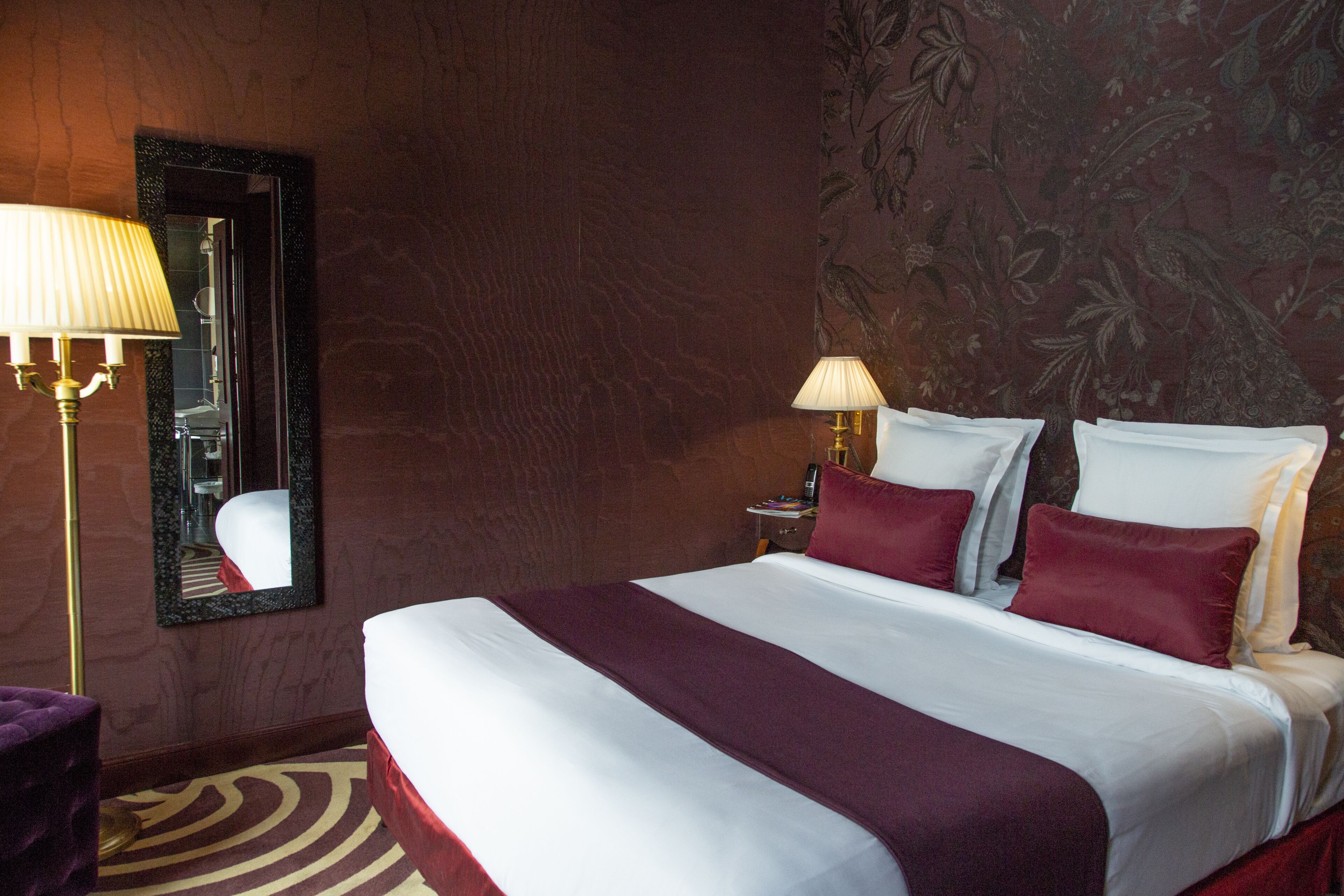 superior room | frette italian sheets, hypo-allergenic bedding, memory-foam beds