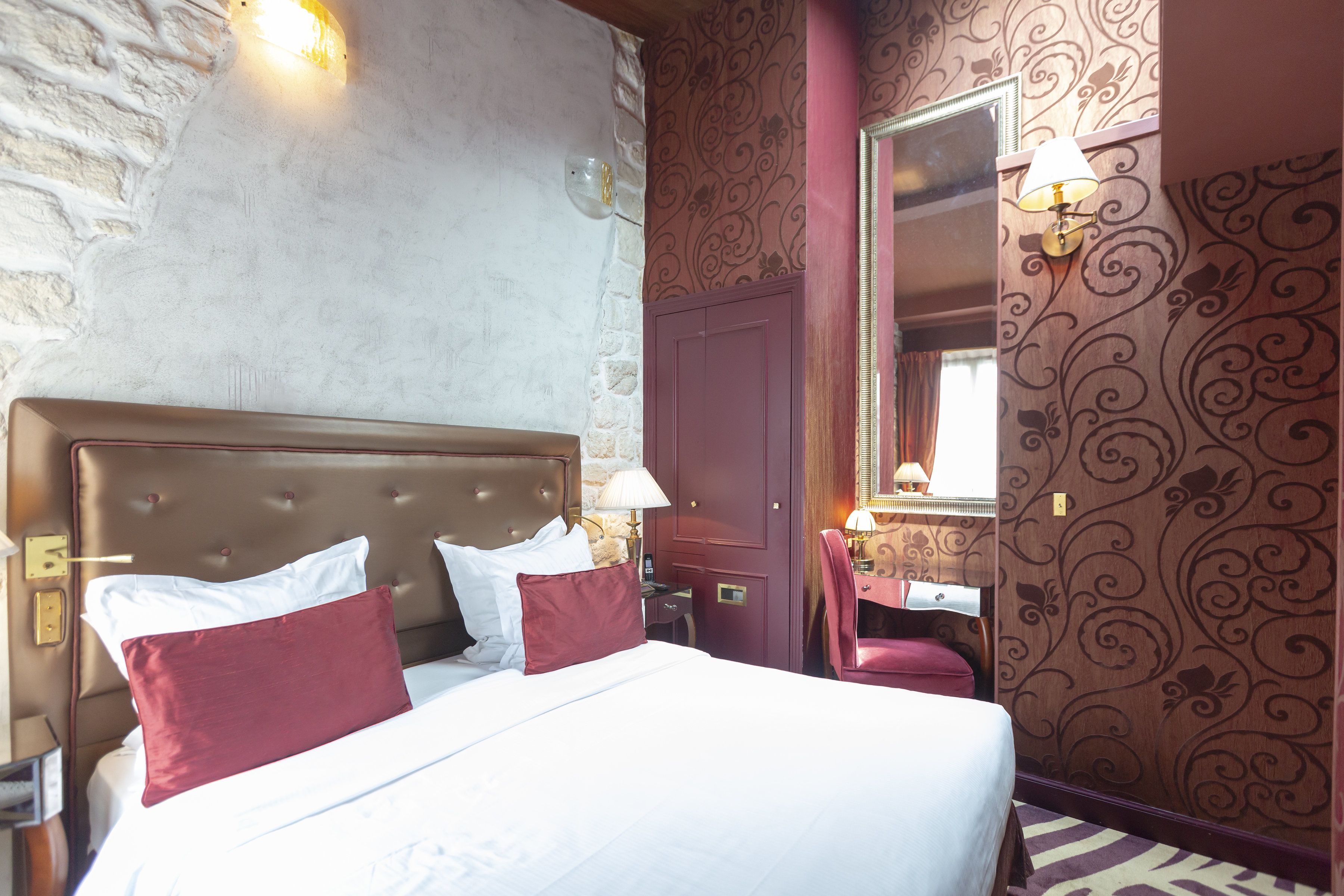 superior room | frette italian sheets, hypo-allergenic bedding, memory-foam beds