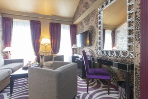 Suíte júnior | Lençóis italianos Frette, roupas de cama antialérgicas