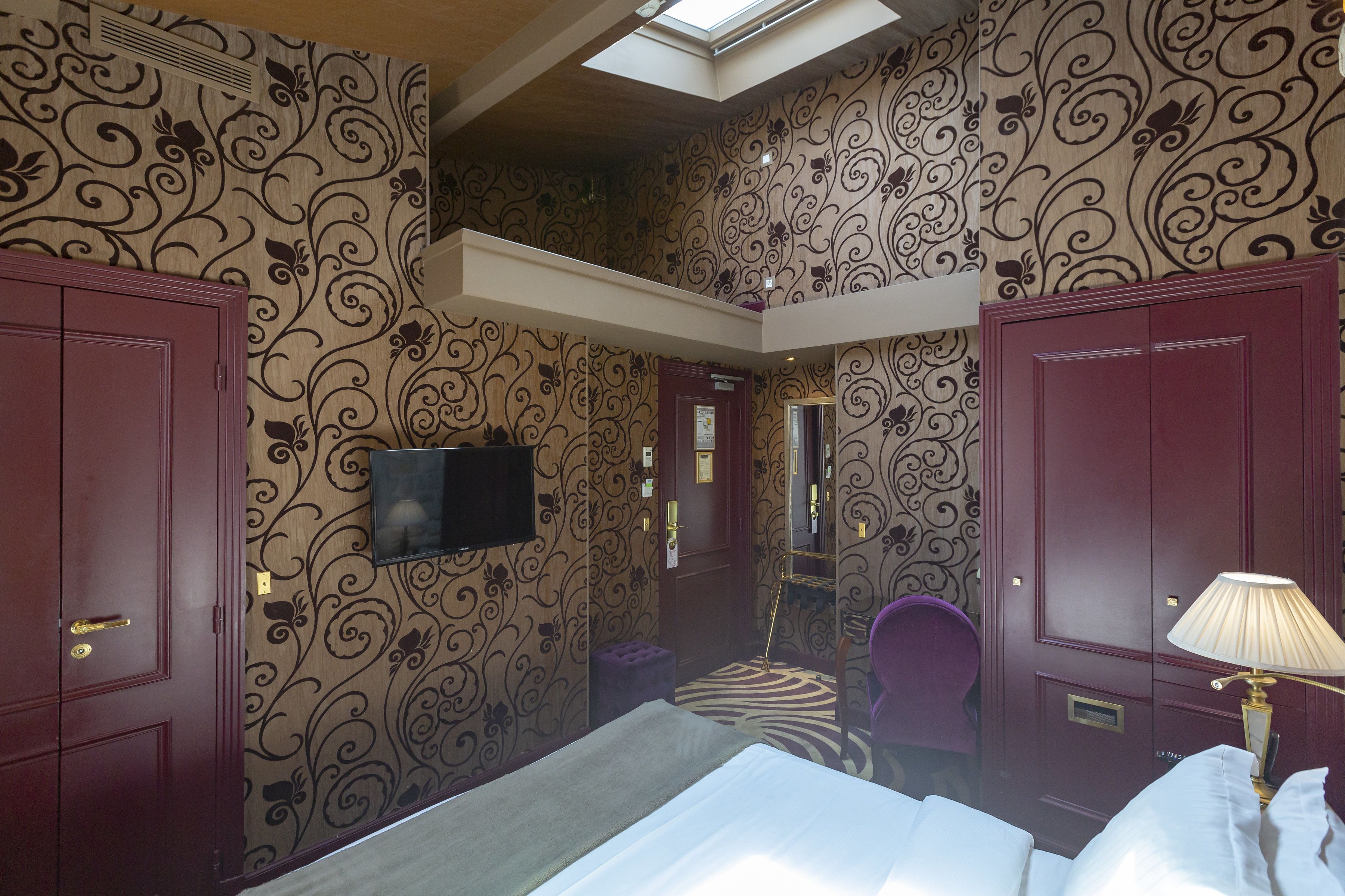 superior room | frette italian sheets, hypo-allergenic bedding, memory-foam beds