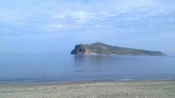 Blick von der Unterkunft