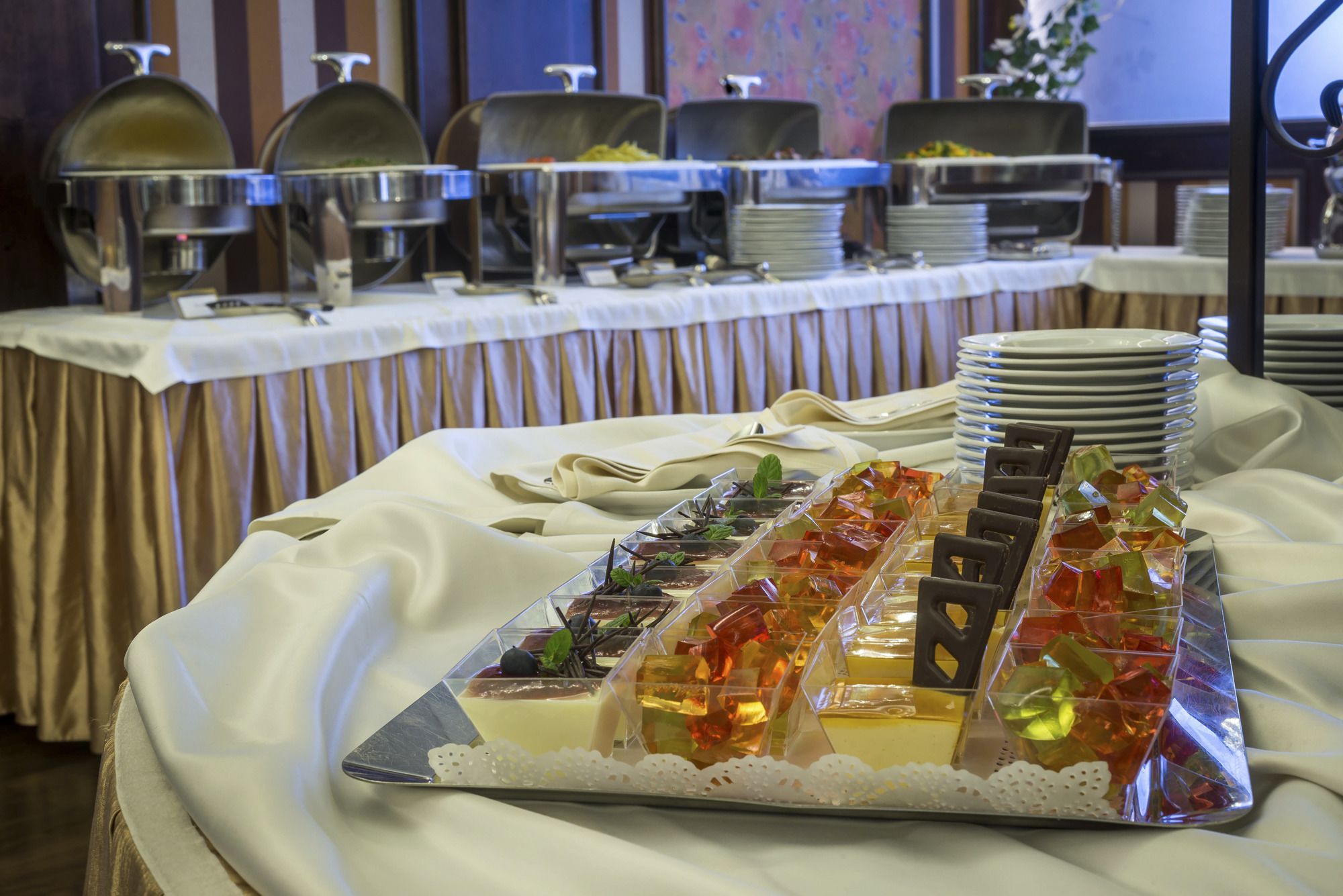 Desayuno buffet incluido todos los días 