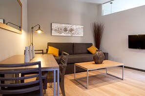 Premium Apartment, 2 Bedrooms, 2 Bathrooms | Living area | Flat-screen TV - Inspired by EnjoyApartments (Barcelona)