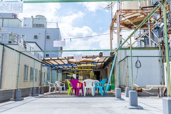 Eenpersoonskamer, Japanese Futon, niet-roken (with A/C, Heater) | Terras