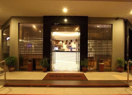 Entrada de la propiedad