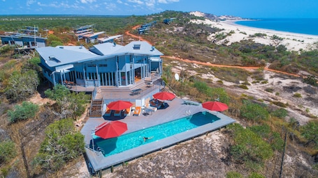 Aerial view. The Berkeley River Lodge