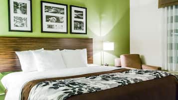 Quarto standard, 1 cama King | Escrivaninha, ferros/tábuas de passar roupa, Wi-Fi de cortesia