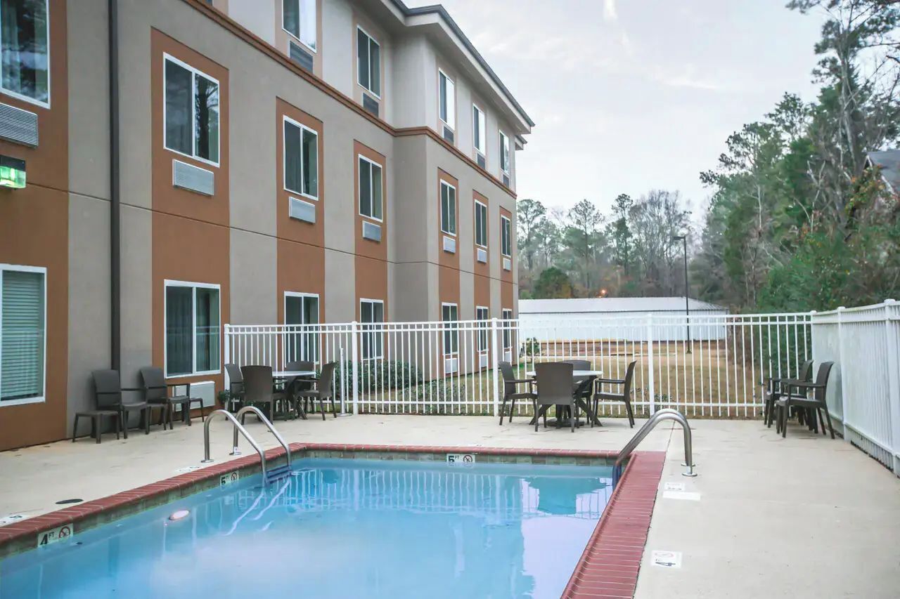 Seasonal outdoor pool