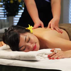 Steam room, body treatments, facials, massages