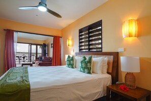 Oceanfront One Bedroom Suite | Premium bedding, in-room safe, iron/ironing board, free WiFi