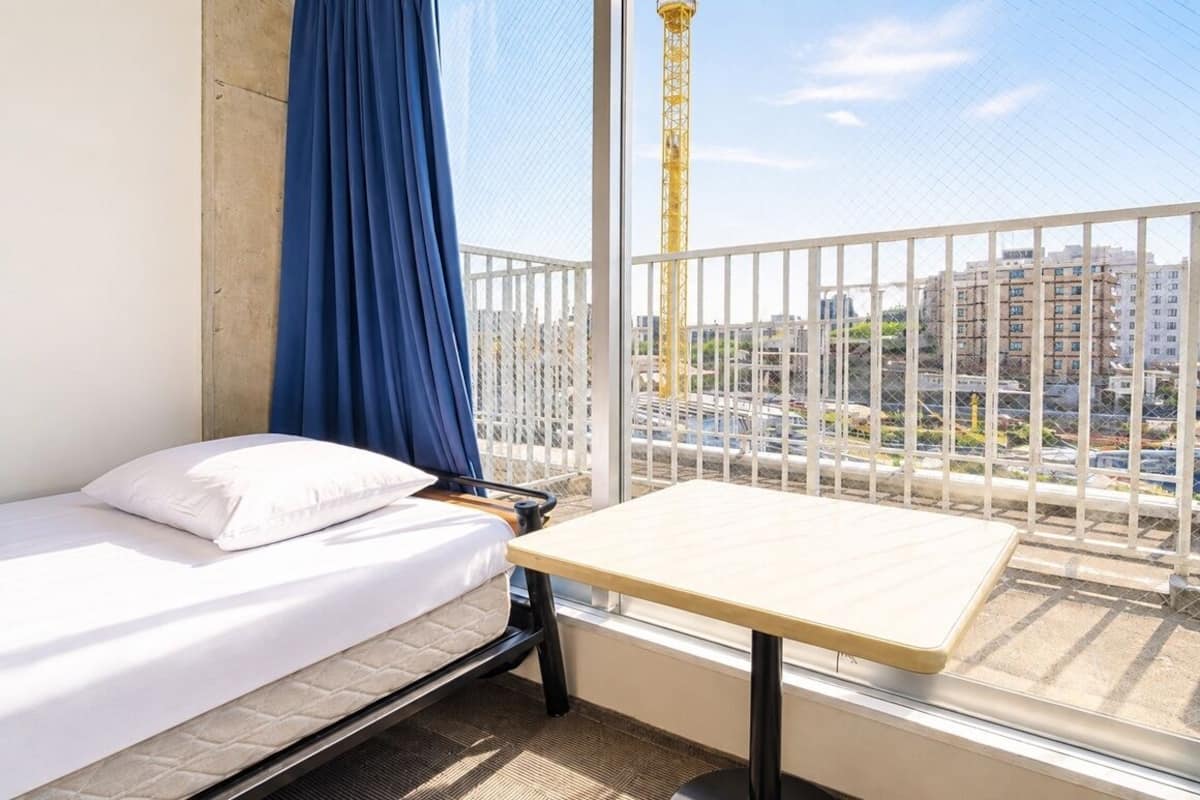 Blackout drapes, iron/ironing board (on request), WiFi (free)